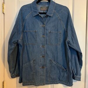 Torrid Classic Blue Jean Shirt Jacket